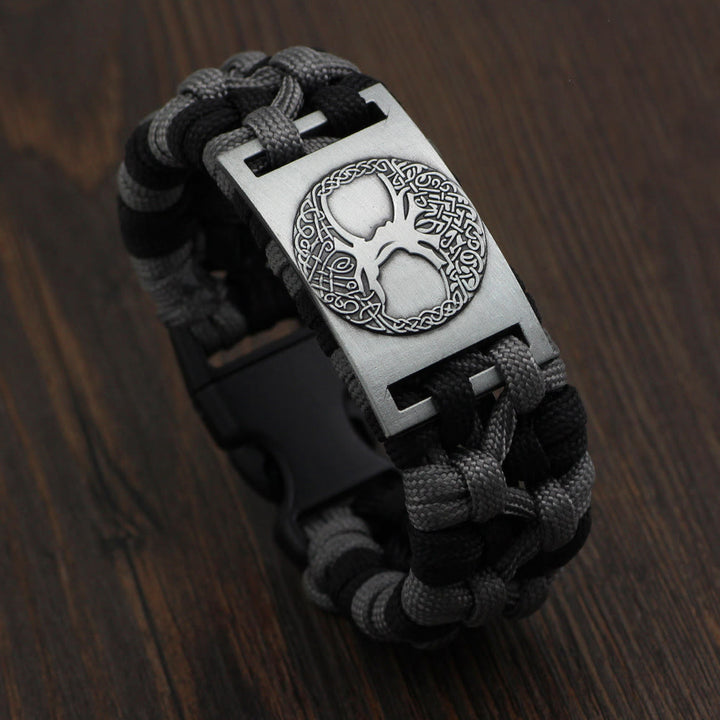 WorldNorse Geflochtenes Yggdrasil Armband