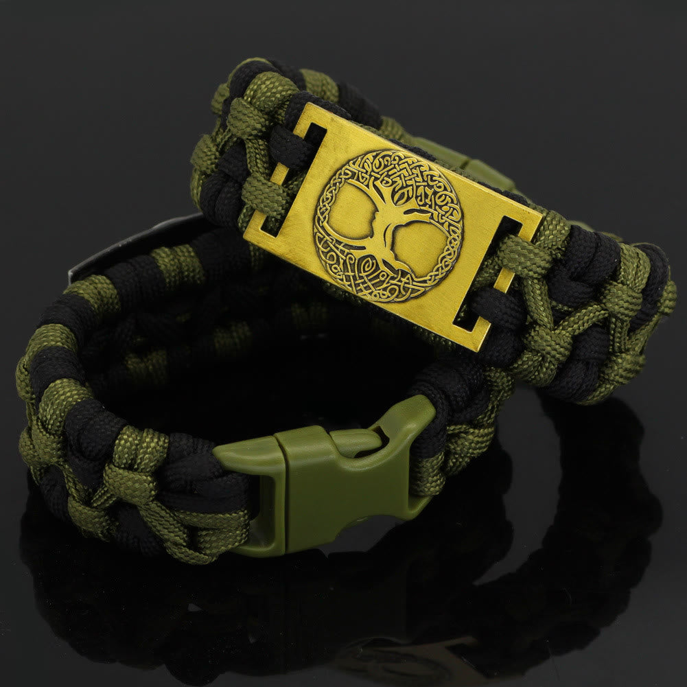WorldNorse Geflochtenes Yggdrasil Armband