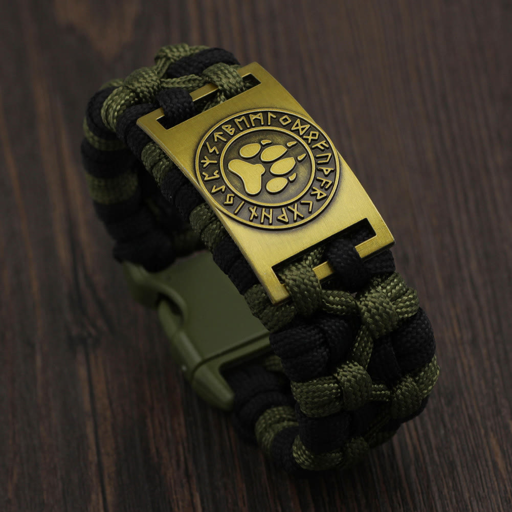WorldNorse Wikinger- Rune Geflochtenes Armband
