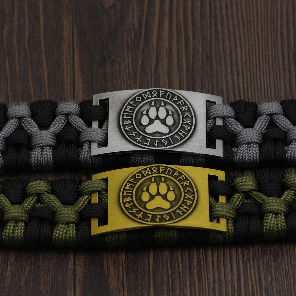 WorldNorse Wikinger- Rune Geflochtenes Armband