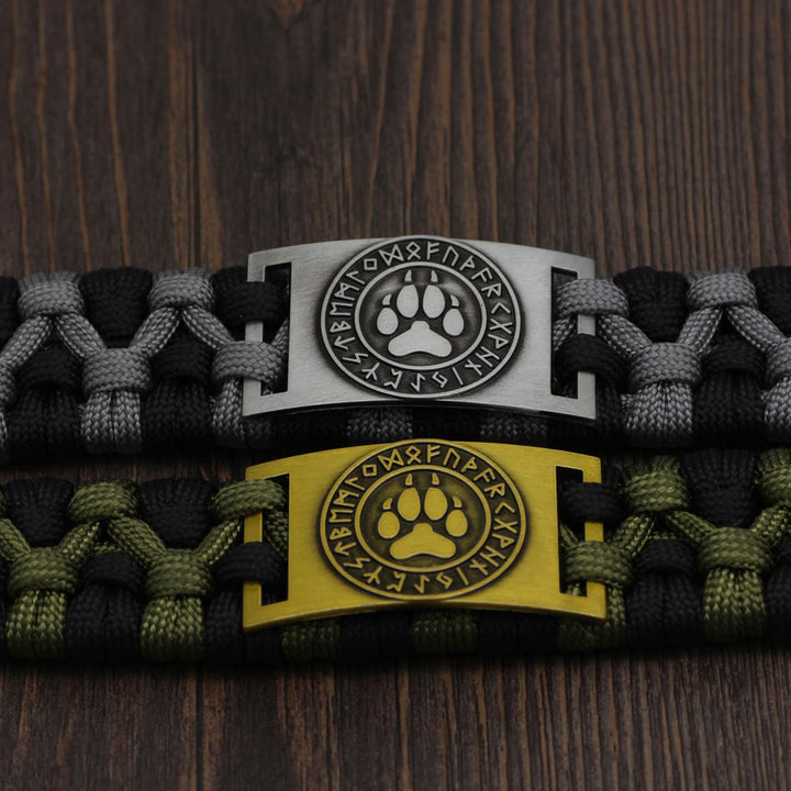 WorldNorse Wikinger- Rune Geflochtenes Armband