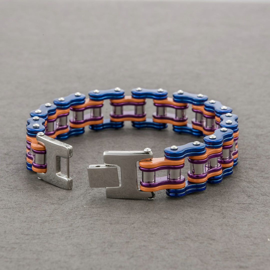 WorldNorse Stilvolles Motorrad-Kettenarmband