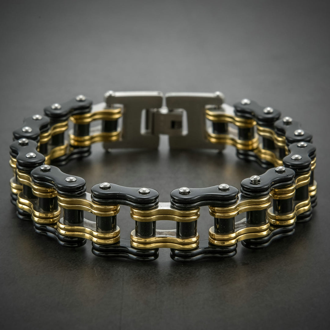 WorldNorse Stilvolles Motorrad-Kettenarmband
