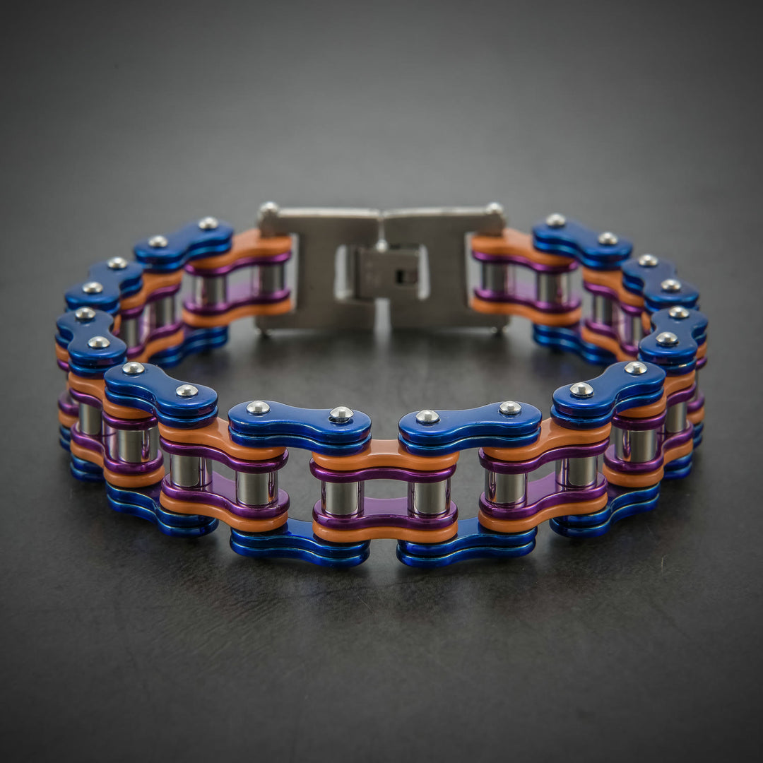 WorldNorse Stilvolles Motorrad-Kettenarmband