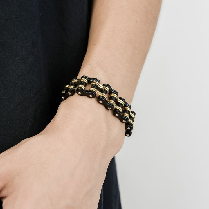 WorldNorse Stilvolles Motorrad-Kettenarmband