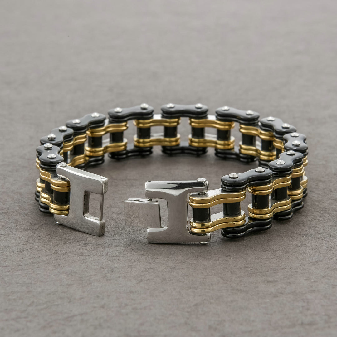 WorldNorse Stilvolles Motorrad-Kettenarmband
