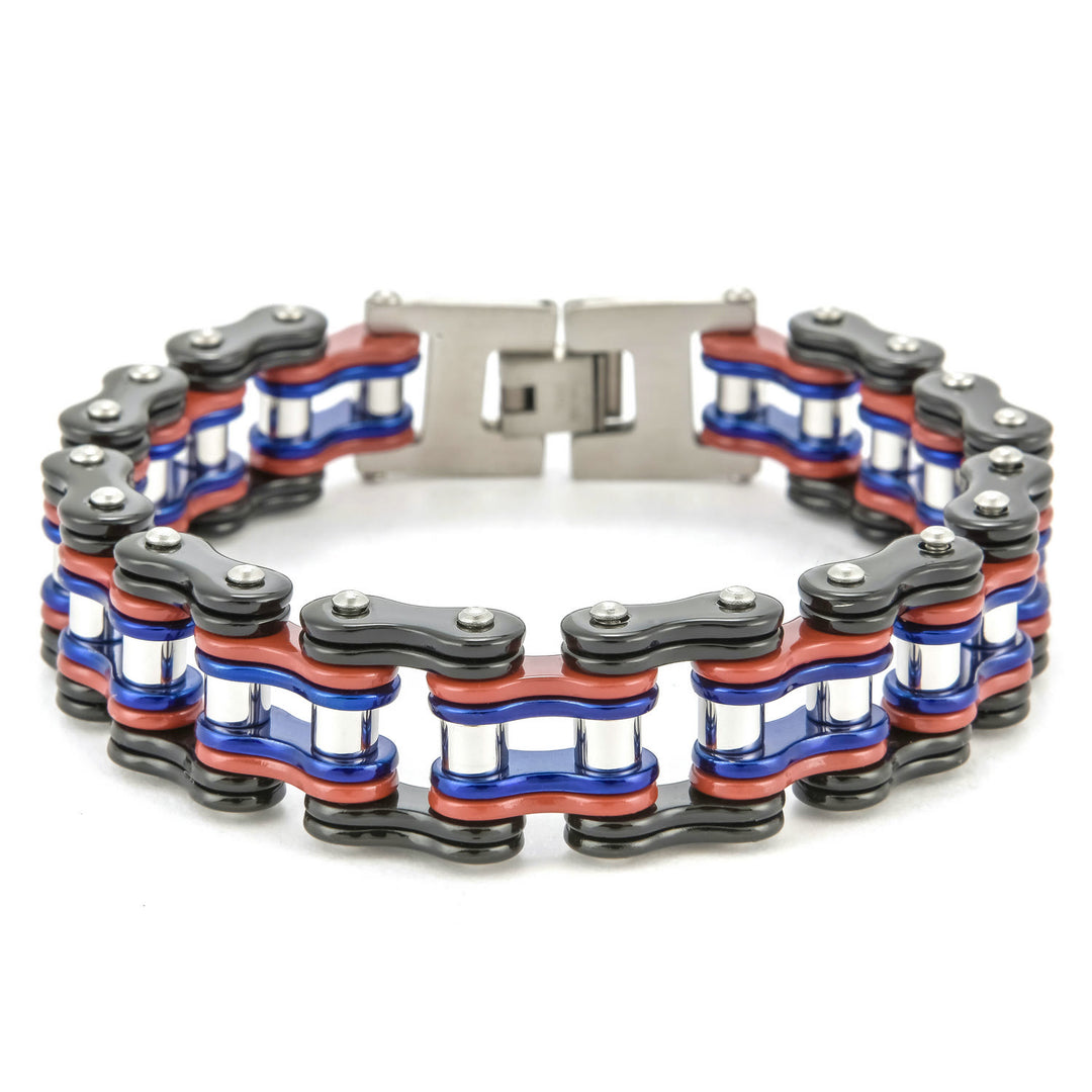 WorldNorse Stilvolles Motorrad-Kettenarmband