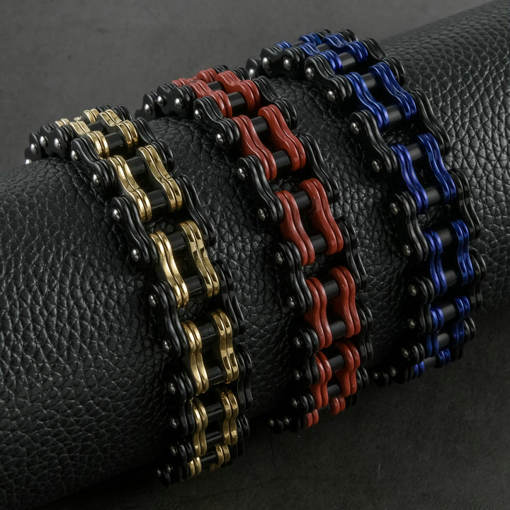 WorldNorse Stilvolles Motorrad-Kettenarmband