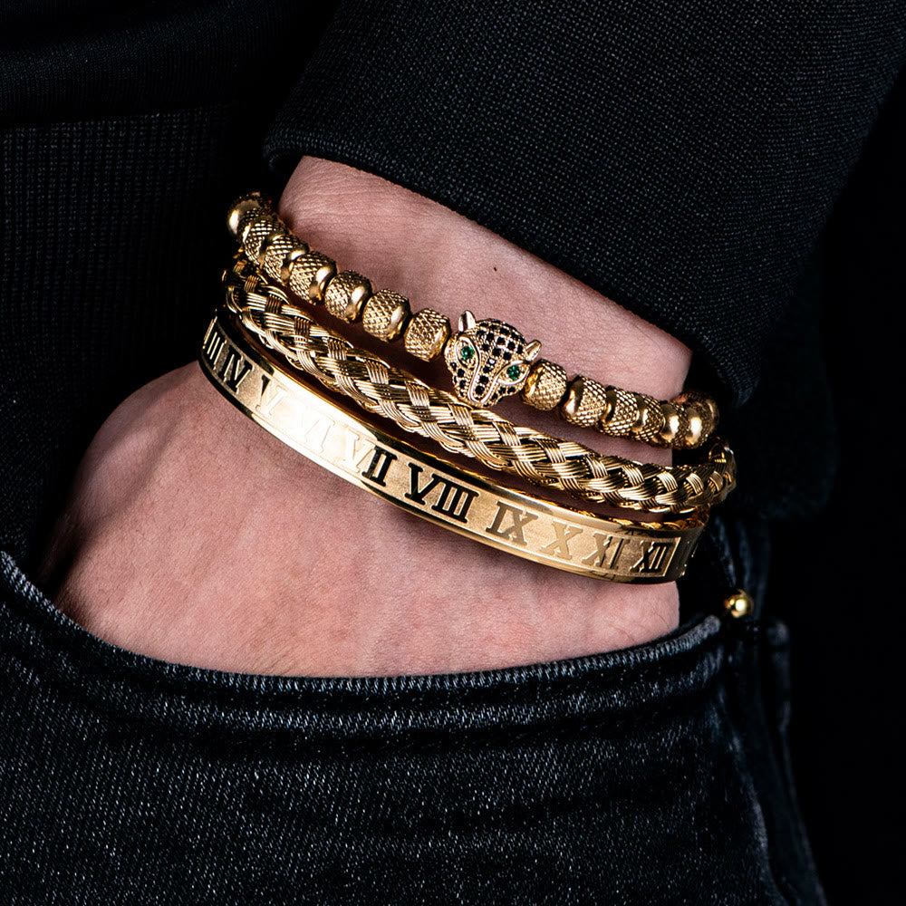 WorldNordisches Regal Panther Armband