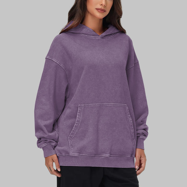 WorldNorse Valknut Raven Kapuzenpullover mit Rückenaufdruck, verwaschen - image 39