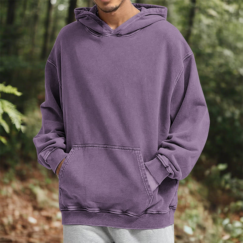 WorldNorse Valknut Raven Kapuzenpullover mit Rückenaufdruck, verwaschen - image 37