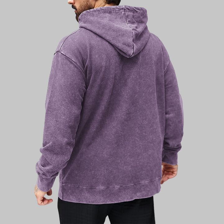 WorldNorse – Gewaschener Kapuzenpullover „It Will Never Say ''I Gave Up'' - image 36