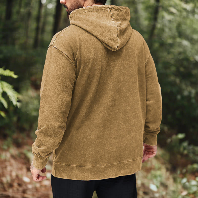 WorldNorse Viking Standbrothers gewaschener Kapuzenpullover - image 29