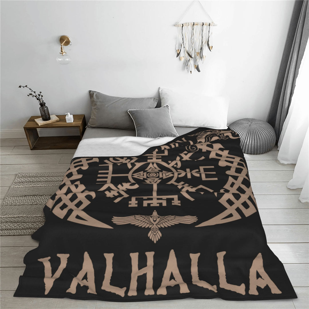 WorldNorse Mjölnir Vegvisir Decke
