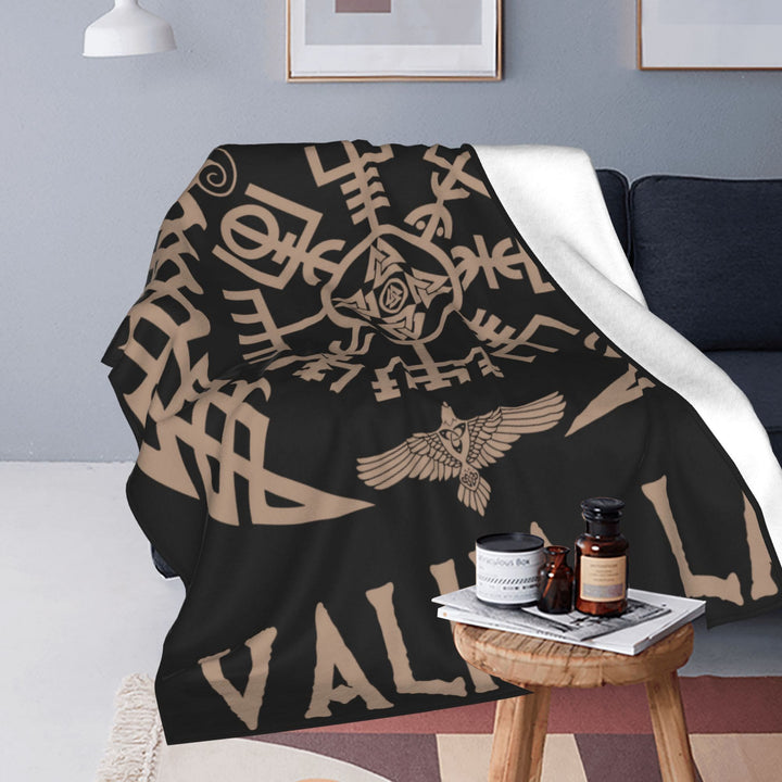 WorldNorse Mjölnir Vegvisir Decke