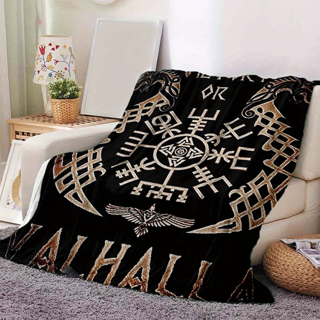 WorldNorse Mjölnir Vegvisir Decke