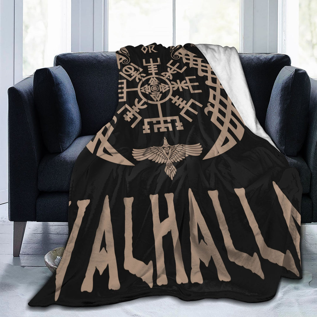 WorldNorse Mjölnir Vegvisir Decke