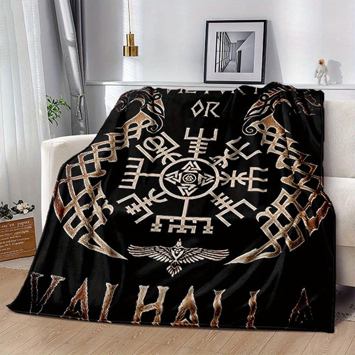 WorldNorse Mjölnir Vegvisir Decke
