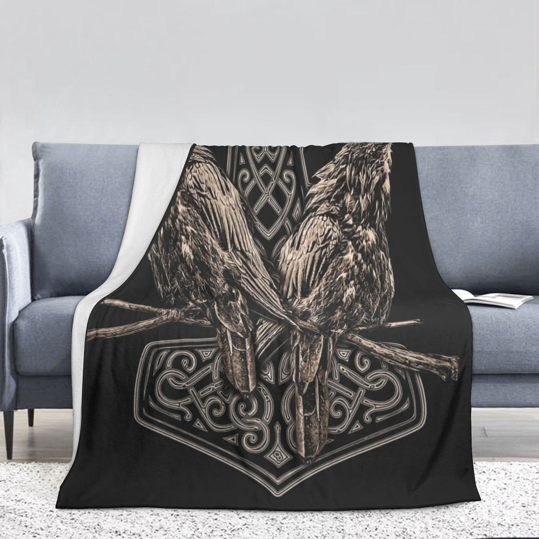 WorldNorse Mjölnir Raven - Raven + Mjölnir  - 264x228cm - image 0