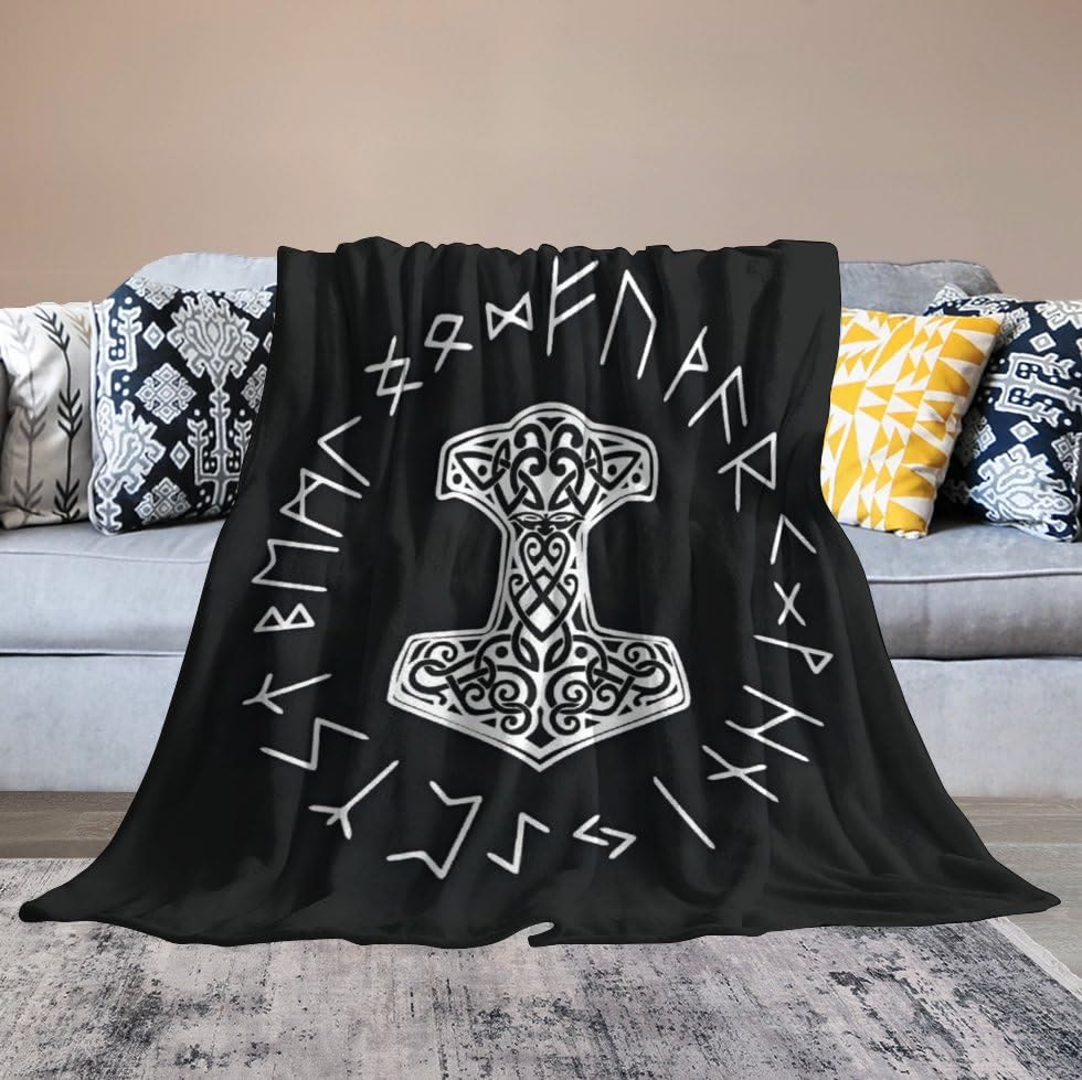 WorldNorse Keltischer Knoten Mjölnir Decke - image 1