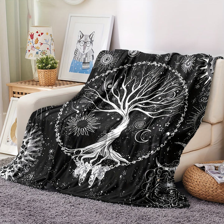 WorldNorse Decke mit Lebensbaum - Yggdrasil - 264x228cm - image 4