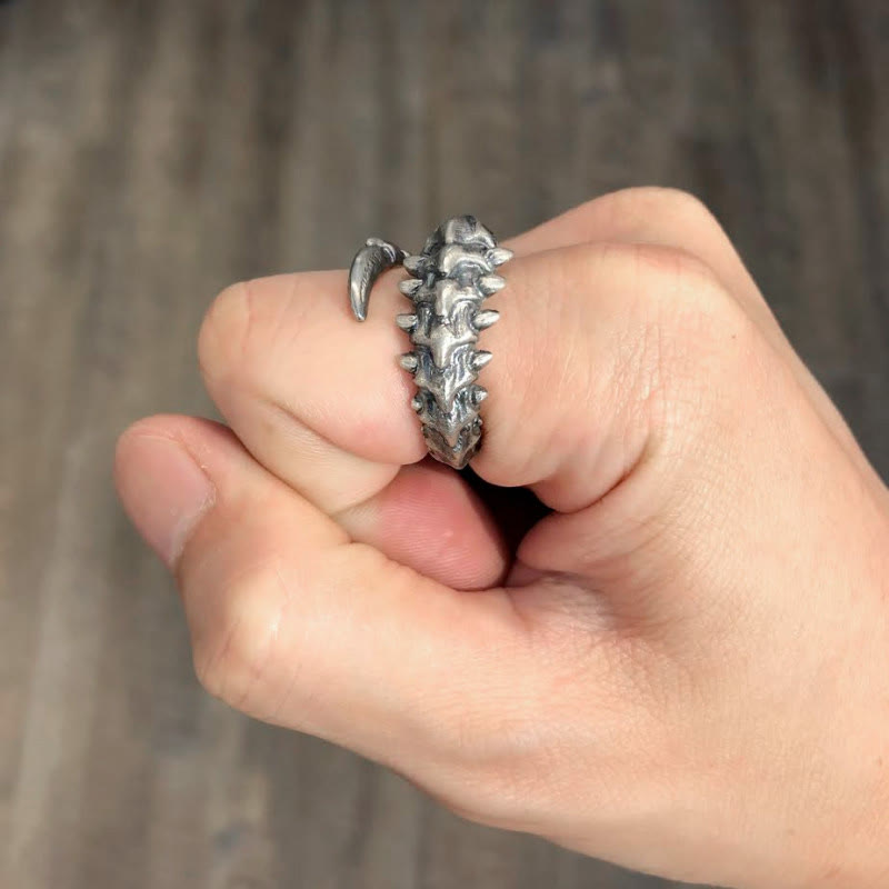 WorldNorse – Ring mit seltsamem Freak-Biest, Alien-Tausendfüßler