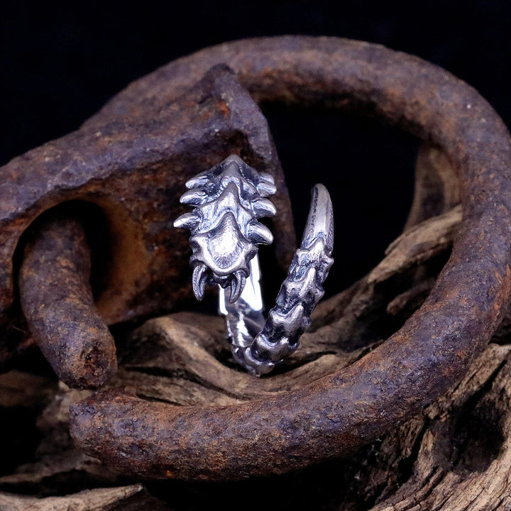 WorldNorse – Ring mit seltsamem Freak-Biest, Alien-Tausendfüßler