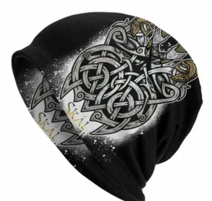 WorldNorse Thors Hammer Keltischer Knoten Beanie