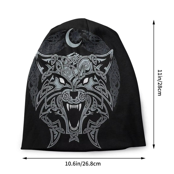 WorldNorse Wolves Keltische Gothic-Mütze