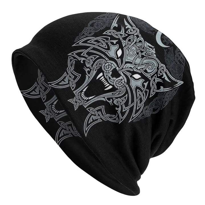 WorldNorse Wolves Keltische Gothic-Mütze