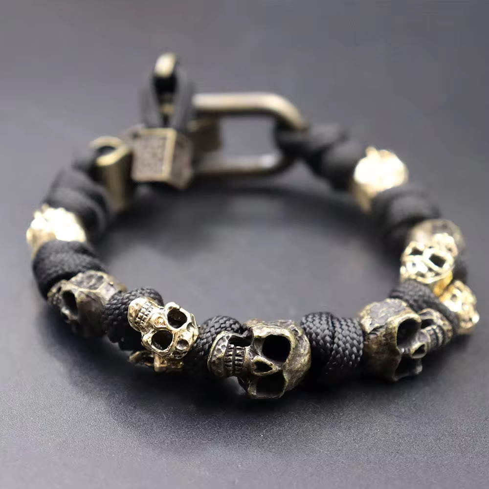 WorldNorse Totenkopf Paracord Armband
