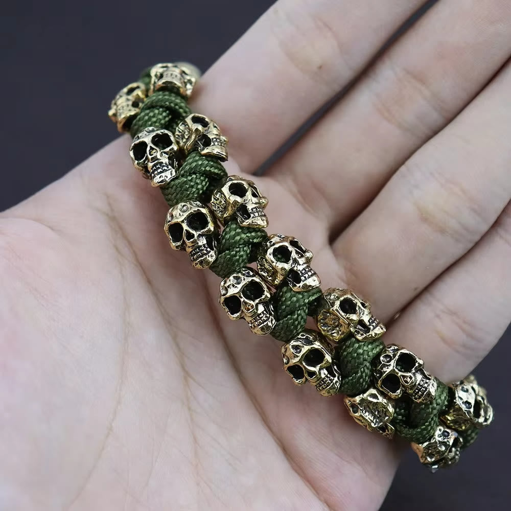 WorldNorse Totenkopf Paracord Armband