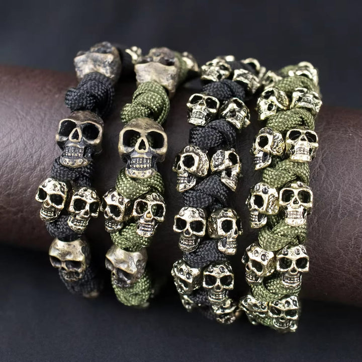 WorldNorse Totenkopf Paracord Armband