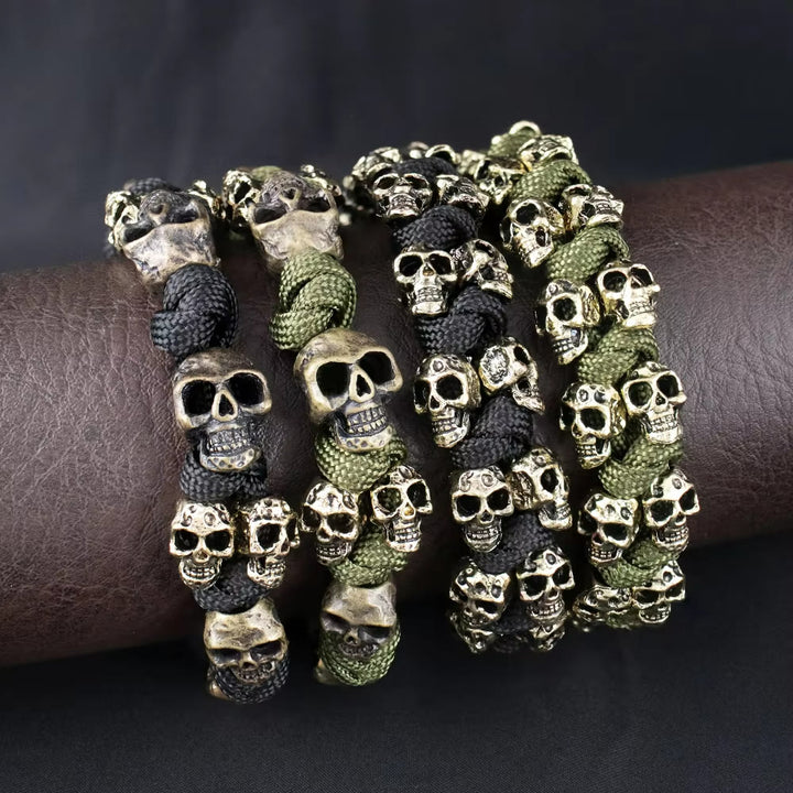 WorldNorse Totenkopf Paracord Armband