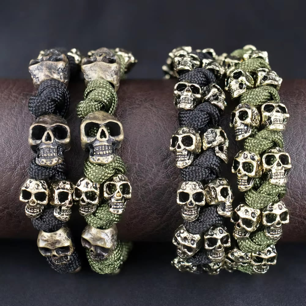 WorldNorse Totenkopf Paracord Armband