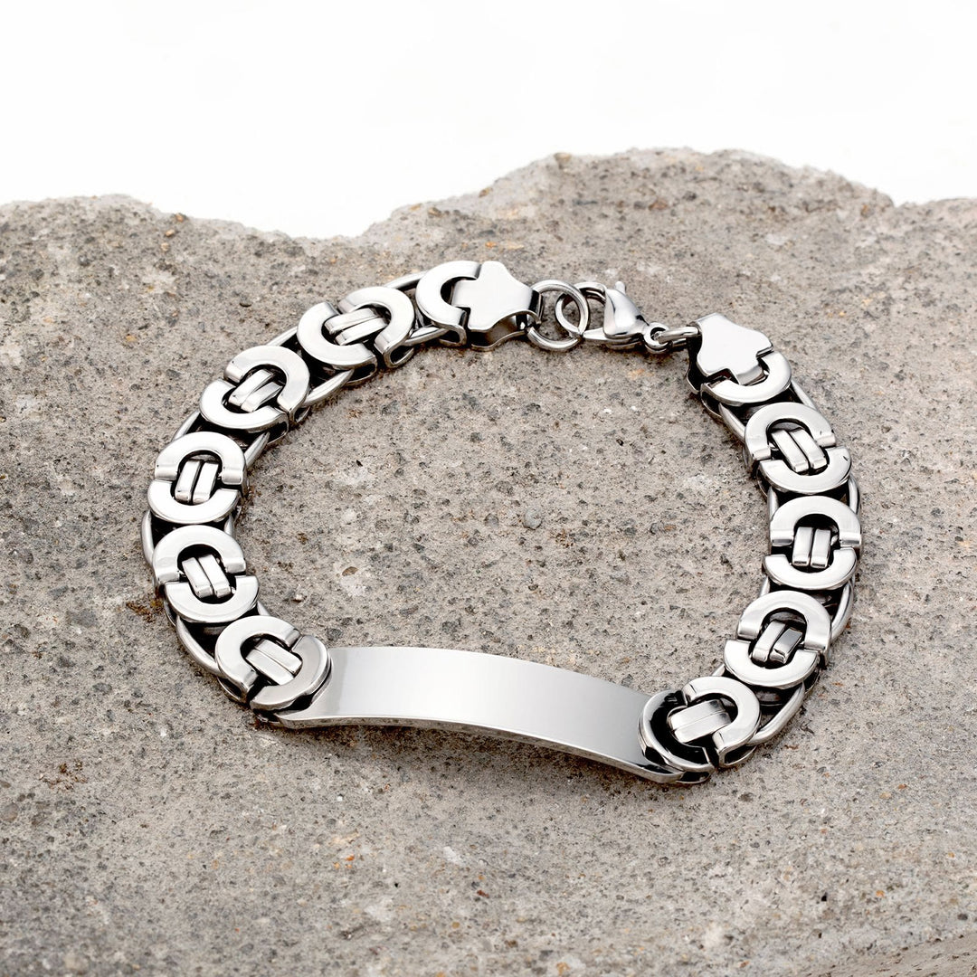 WorldNorse-Kettenarmband aus Edelstahl