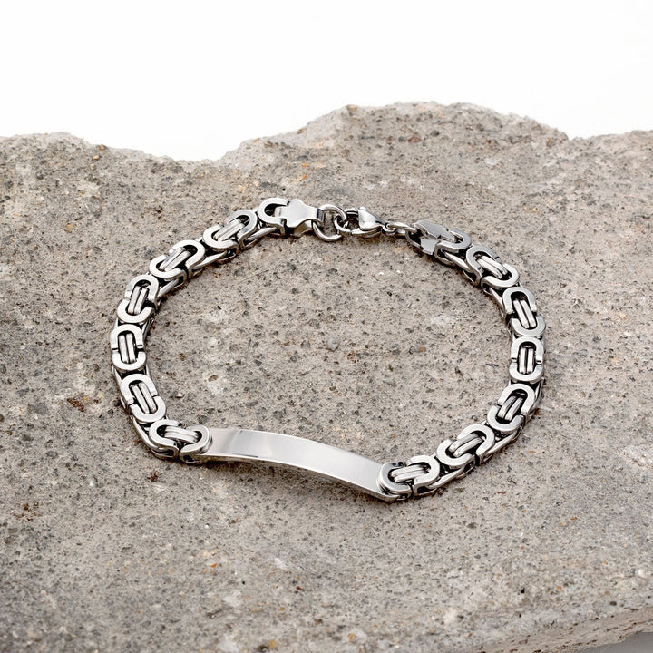 WorldNorse-Kettenarmband aus Edelstahl