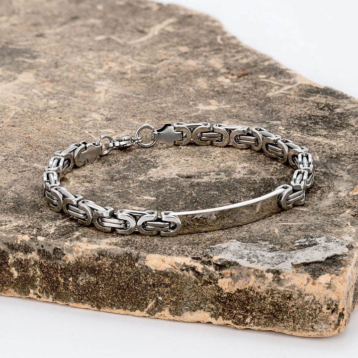 WorldNorse-Kettenarmband aus Edelstahl