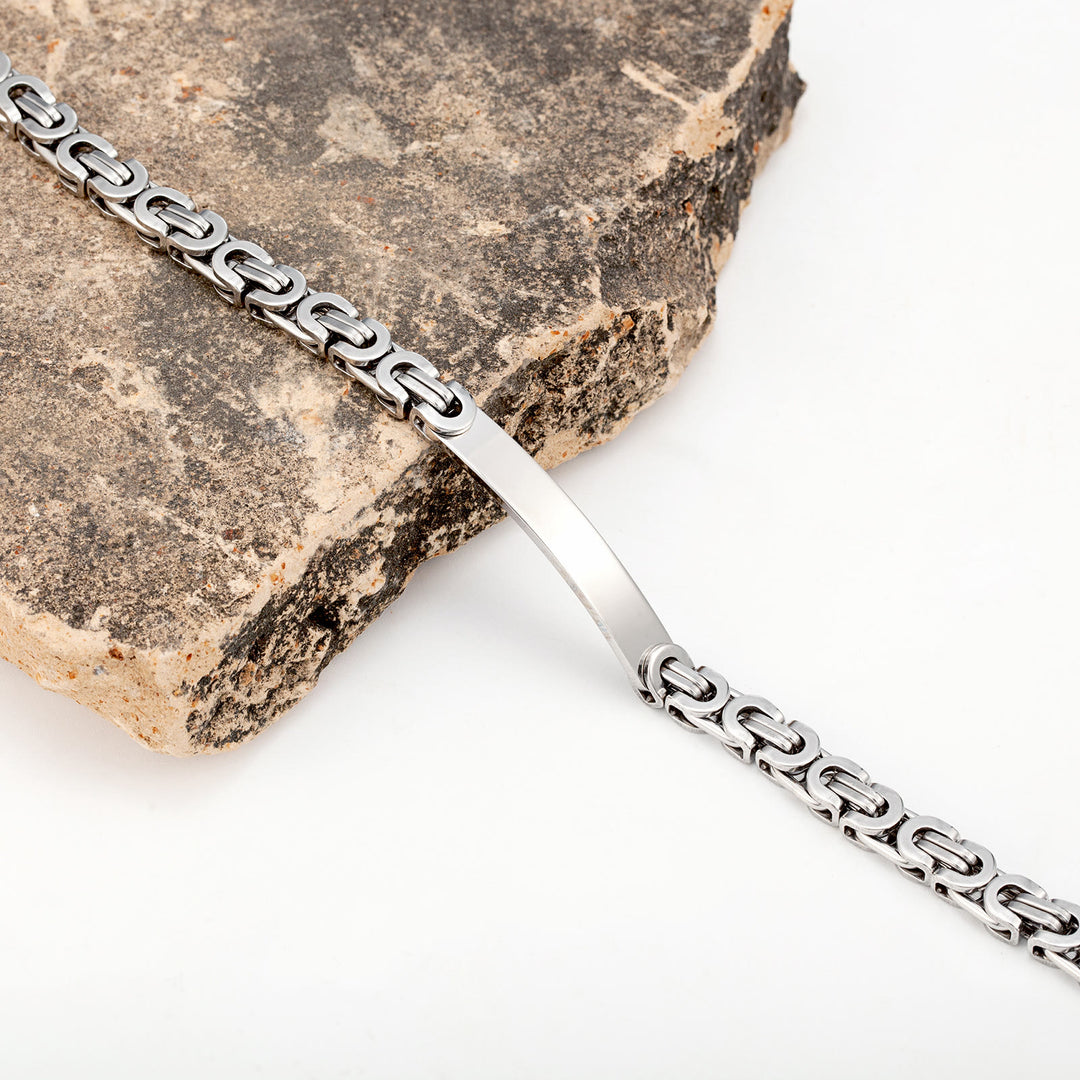 WorldNorse-Kettenarmband aus Edelstahl
