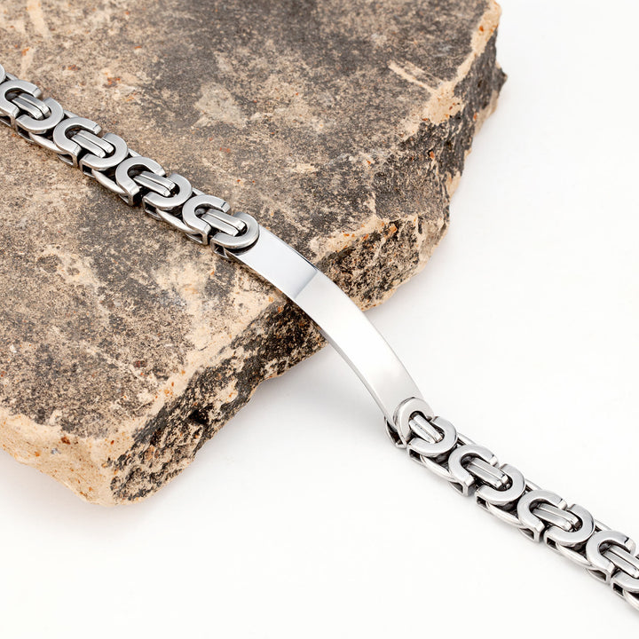 WorldNorse-Kettenarmband aus Edelstahl