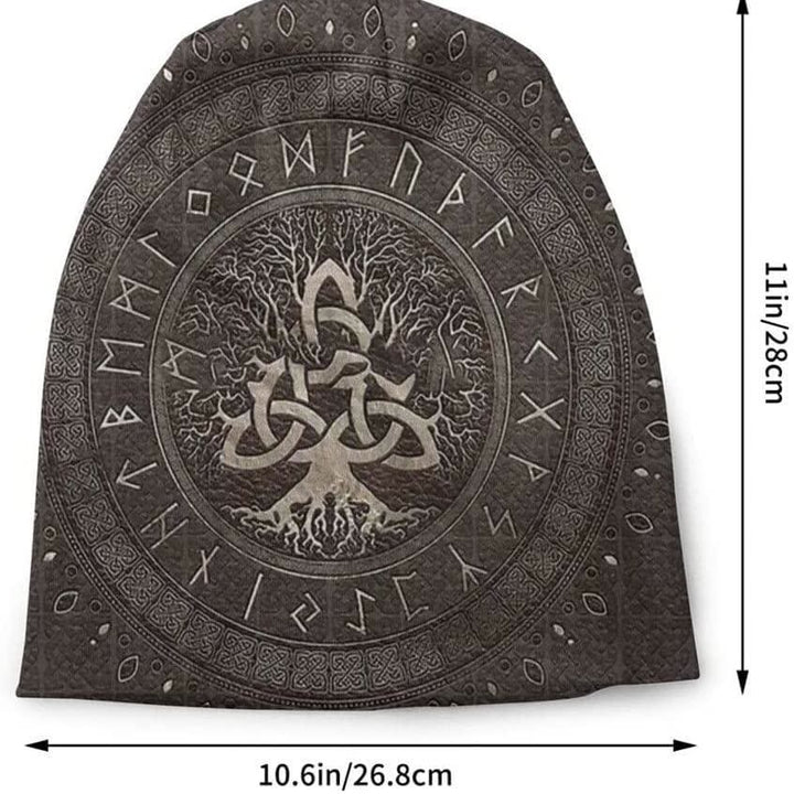 WorldNorse Yggdrasil Keltischer Knoten Beanie