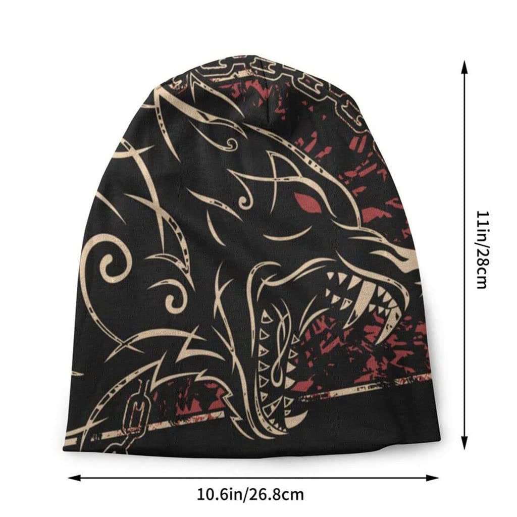 WorldNorse Wolf Tattoo Keltische Beanie
