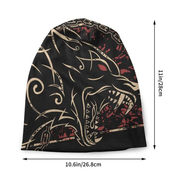 WorldNorse Wolf Tattoo Keltische Beanie