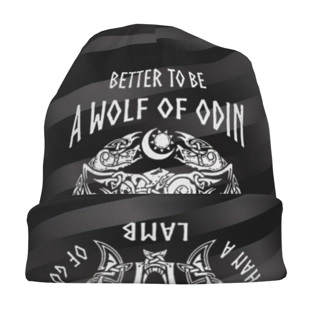 WorldNorse Besser, ein Wolf von Odin zu sein Beanie