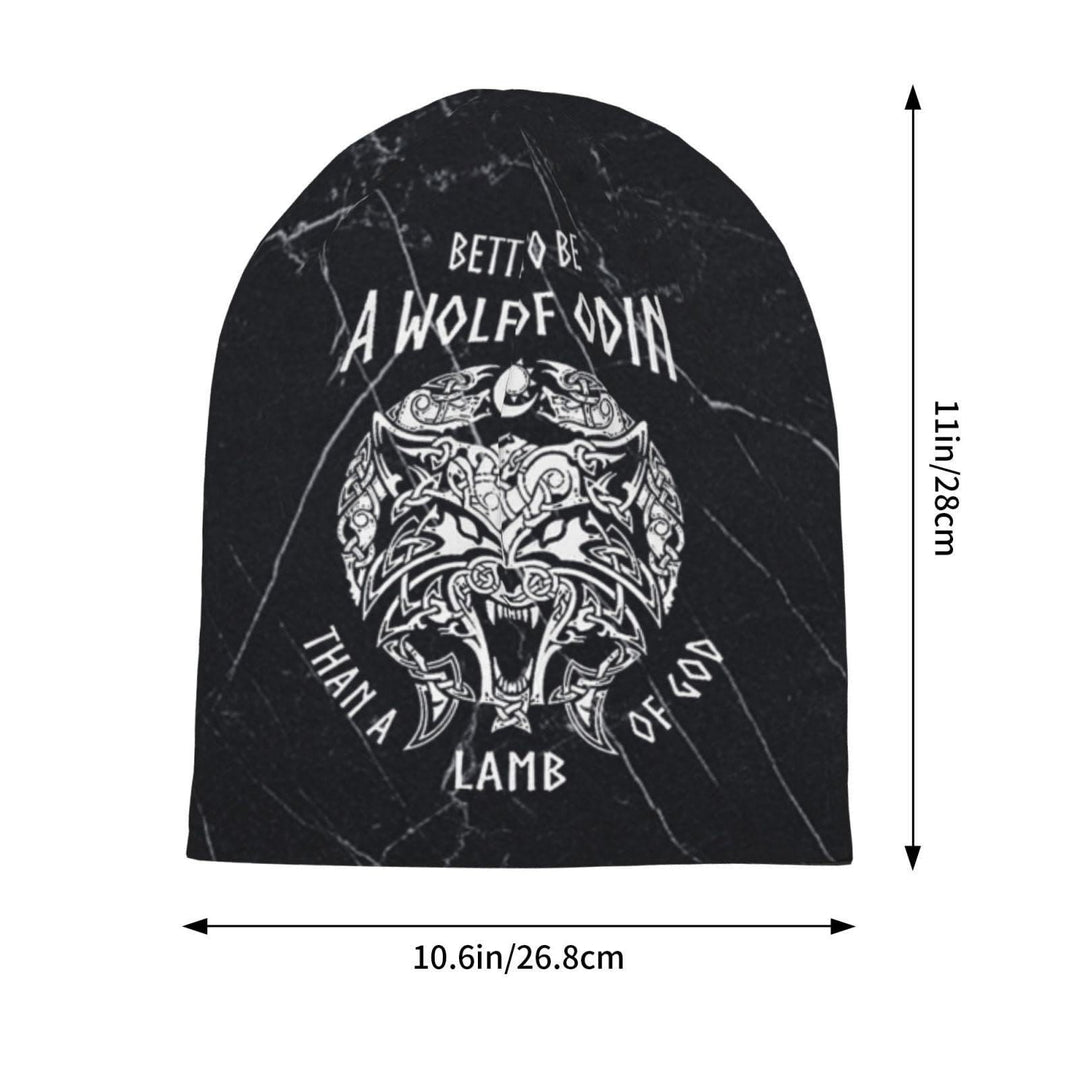 WorldNorse Besser, ein Wolf von Odin zu sein Beanie