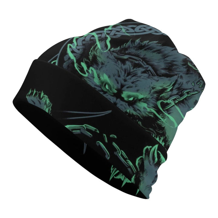WorldNorse Keltischer Knoten Wolves Beanie