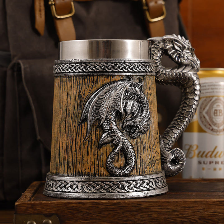 WorldNordischer mythischer Drache Tasse