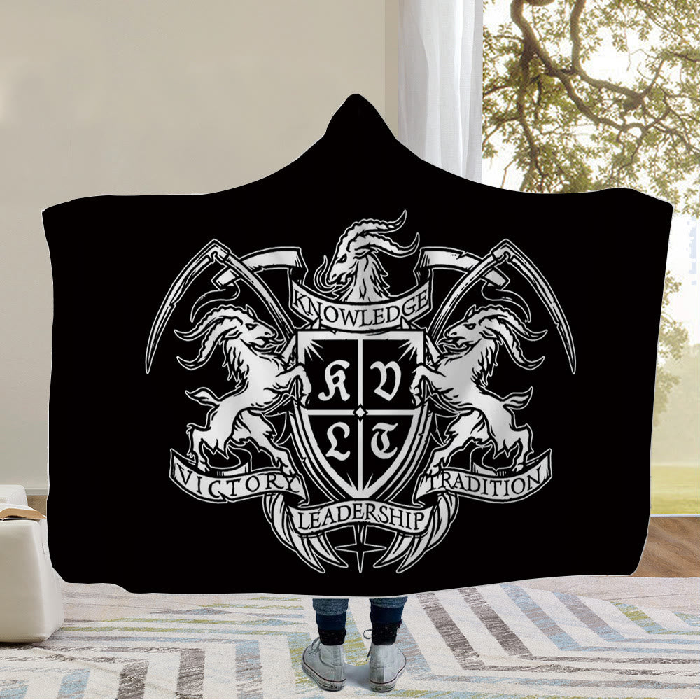 WorldNorse Wolves Rune Kapuzendecke - Emblem - 150x200cm - image 7