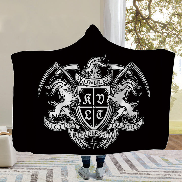 WorldNorse Wolves Rune Kapuzendecke - Emblem - 150x200cm - image 7