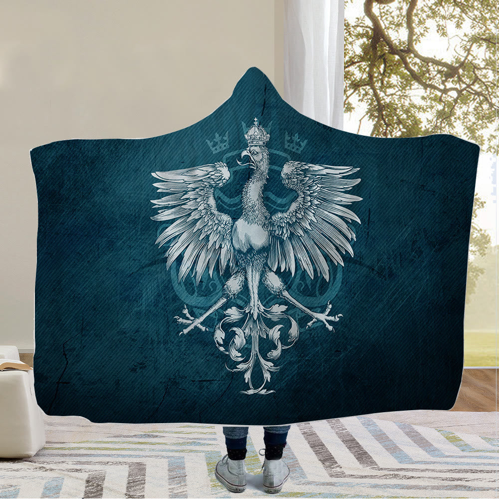 WorldNorse Wolves Rune Kapuzendecke - Adler - 150x200cm - image 8